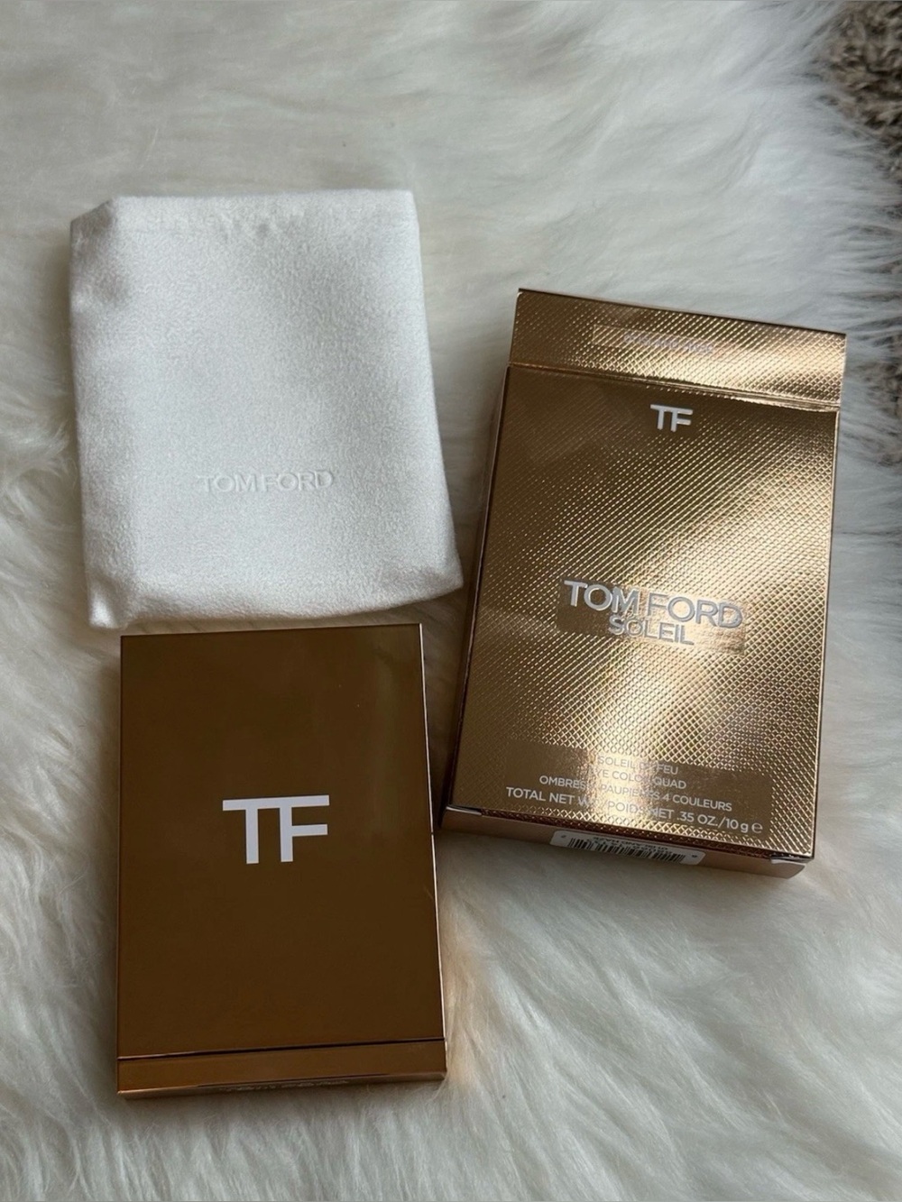 LIMITED EDITION Tom Ford Soleil de Feu Eye Color Quad 01 ISLAND HAZE